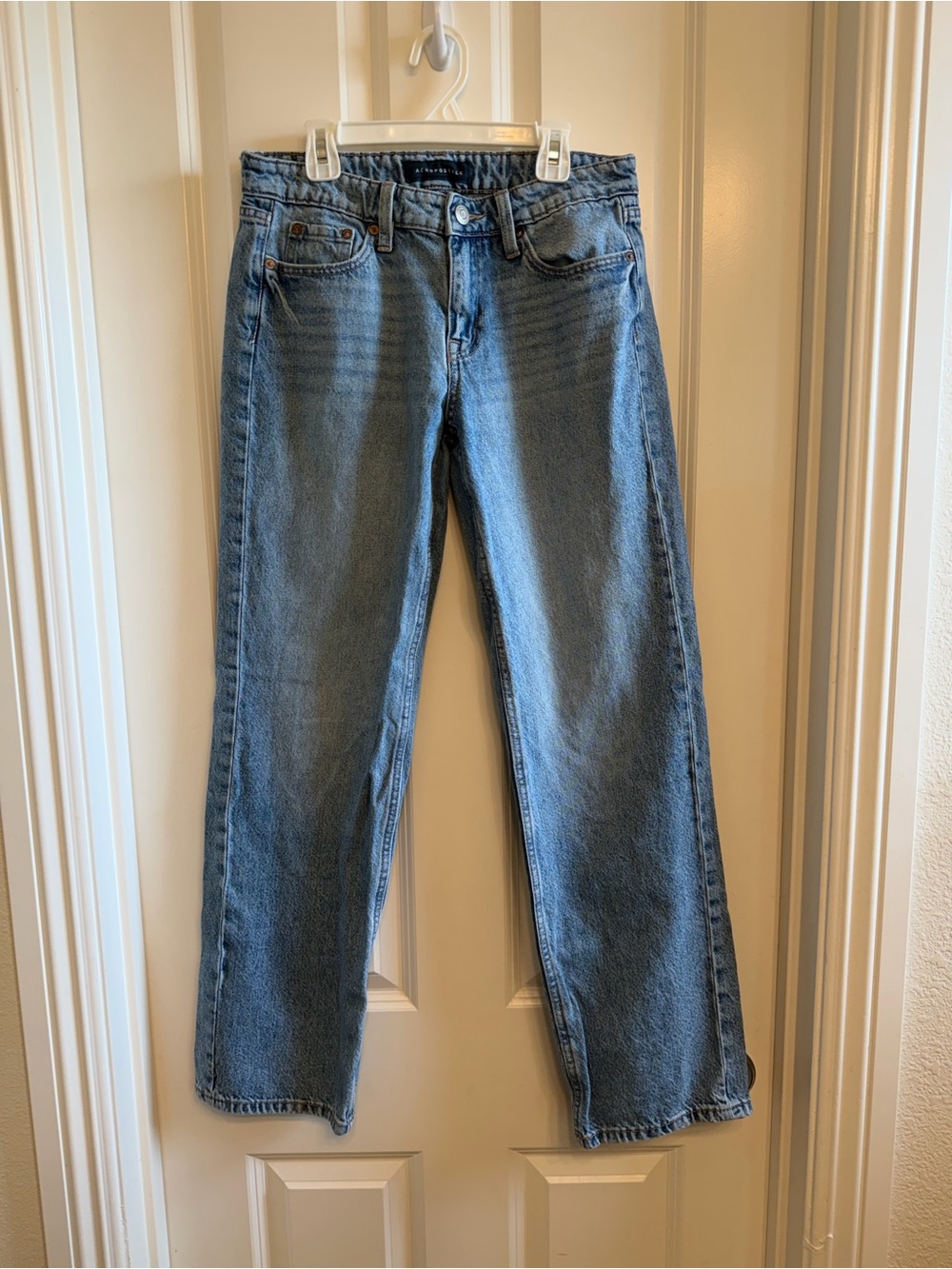 Aeropostale Light Blue Low Rise Baggy Jeans Size 0